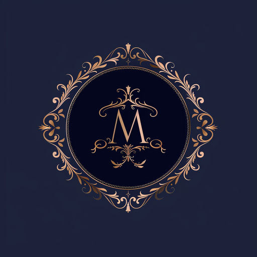 Classic monogram logo for a clothing brand