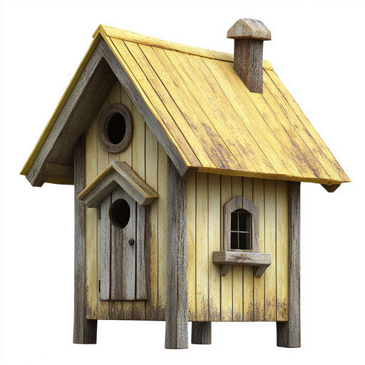 Realistic clipart of a birdhouse