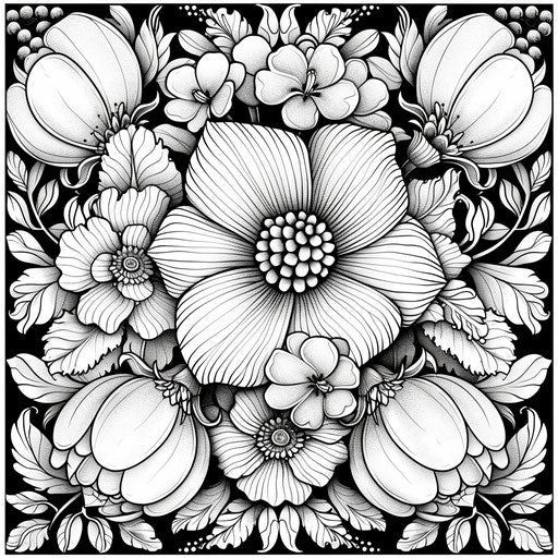 Relaxing Coloring Pages for All