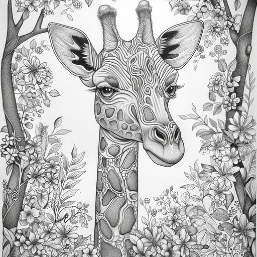 Giraffe Coloring: Perfect for Kids