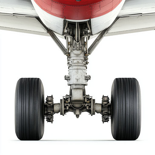 Realistic High-Resolution Airplane Landing Gear