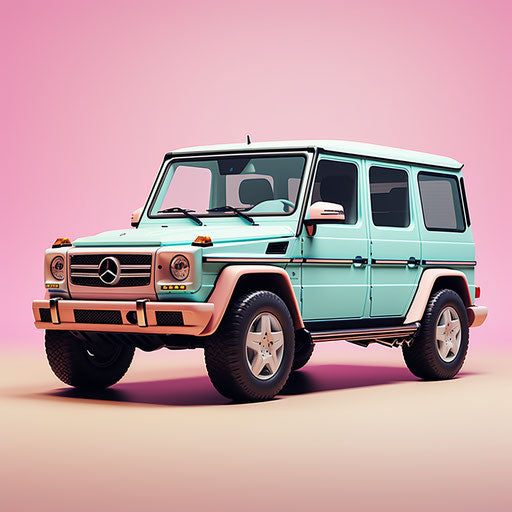 Mercedes Benz G Wagon Classic Pastel Colors