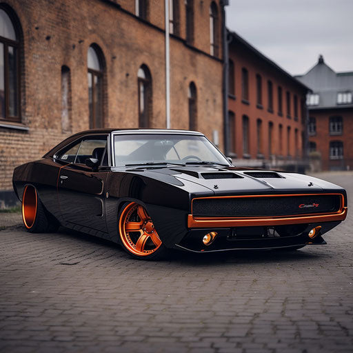 the charger hellcat Restomod