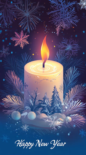 Luminous Happy New Year 2025 Images NYE Greetings