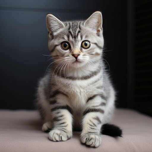 An American shorthair kitten