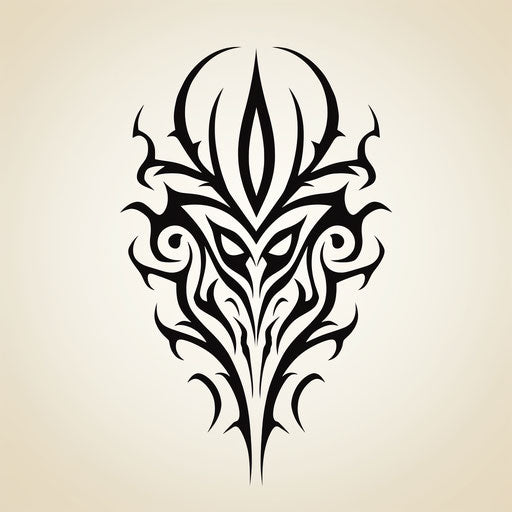 Free tribal tattoo patterns, simplistic vector art designs