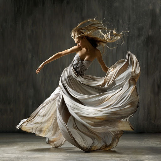 Capturing the beauty of art through flowing movement