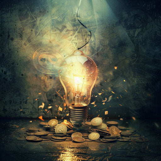 Visuals showcasing the power of compound interest