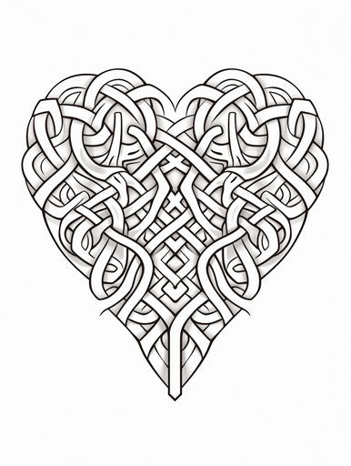 Celtic love knot Korean and Taiwan tattoo design