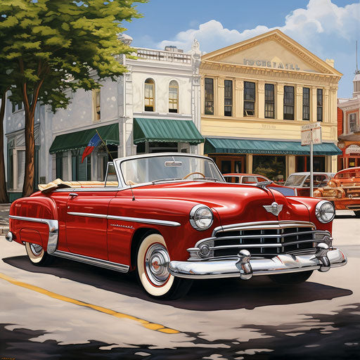 Vintage American Car (1950)