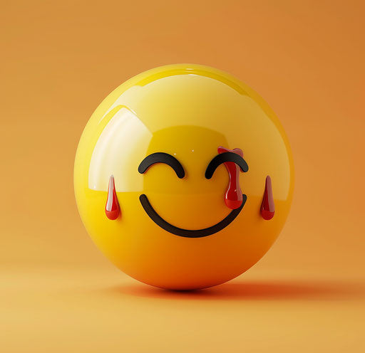 High-Quality Laughing Emoji for Content Creators