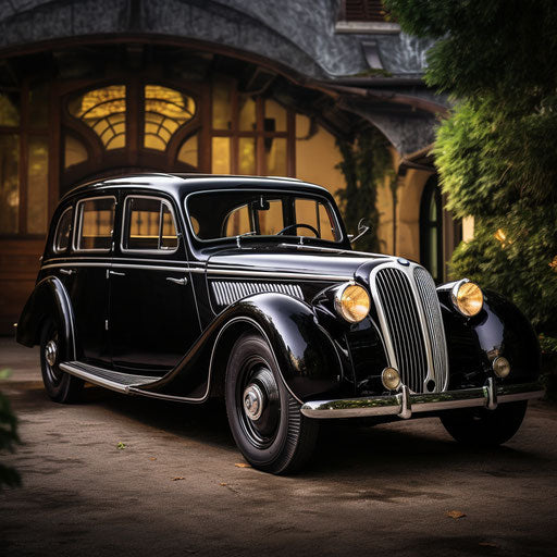 Luxury classic BMW car variant with high-end finishes