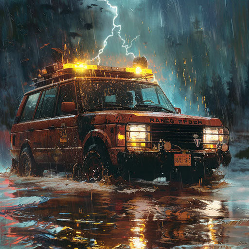 Extreme weather rescue vehicle