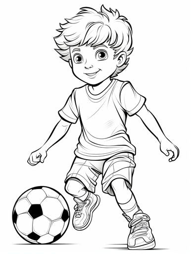 Football player coloring, lilia alvarado style, pictorial space