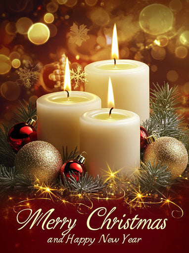 Scalable Merry Christmas And Happy New Year Caricature Clipart Vectors for Design Flexibility