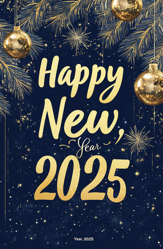 Festive Images On Happy New Year Greeting Templates