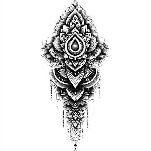 Beautiful flat tattoo sketch on arm for guys