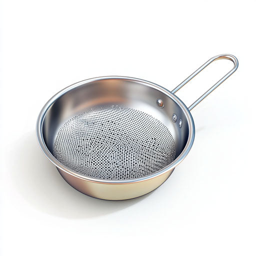 3D Strainer with realistic style on white background