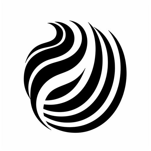 Bold vectorstock logo with high contrast black and white design