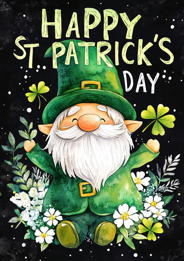 Cute and adorable St. Patrick's Day gnome