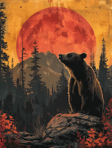 knolling bear Fuji icon Tom tomorrow