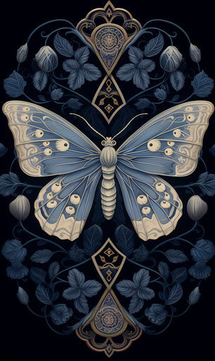 Sophisticated Moth Tattoo Designs