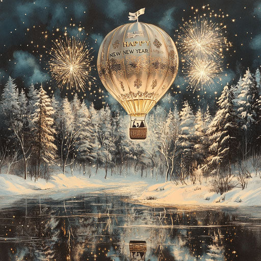 Festive Happy New Year'S Pictures Greeting Templates