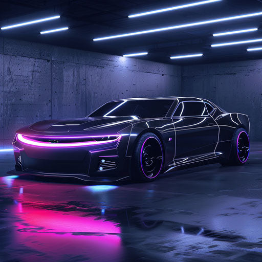 Futuristic Chevrolet Camaro Classic Car concept