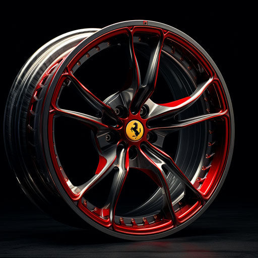 LaFerrari classic wire-spoke wheels