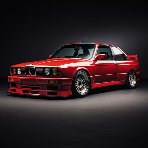 Classic side view of the BMW M3