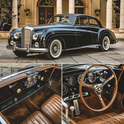 1954 Bentley R Type Continental with biometric security