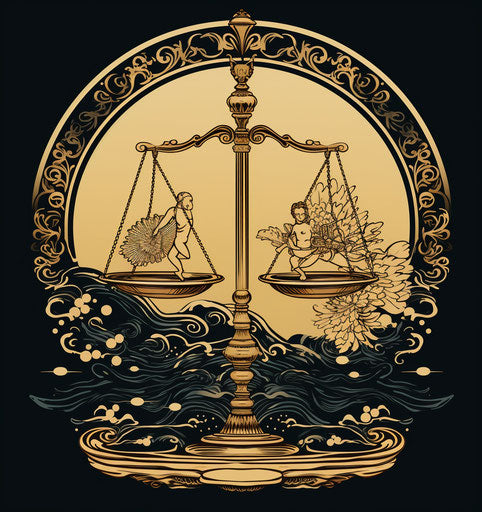 Engraved scale on background, minimalistic and clean