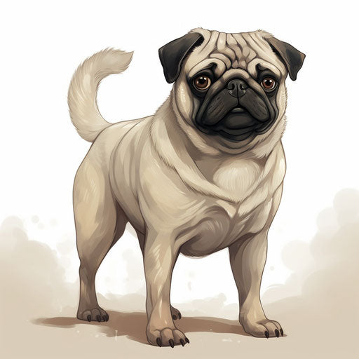 Cartoon dog saying his name