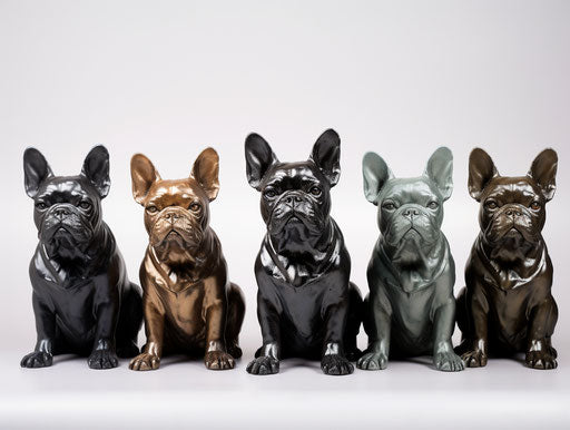 French bulldog dogs for sale, dark and dappled tones, fine lines