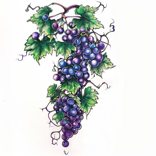 Vine Stencil Tattoo Kit