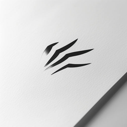 Sleek, professional logo for sale on a white background, clean lines