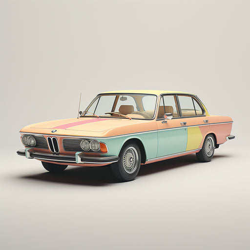 BMW 7 Series Classic Pastel Colors