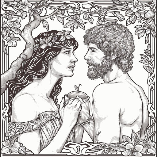 Adam and Eve with the Tree of Knowledge