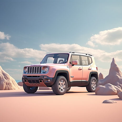 Jeep renegade classic Pastel colors