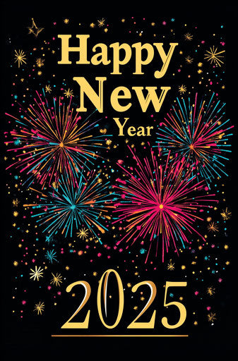 Lively Happy New Year 2025 Images New Year Artworks