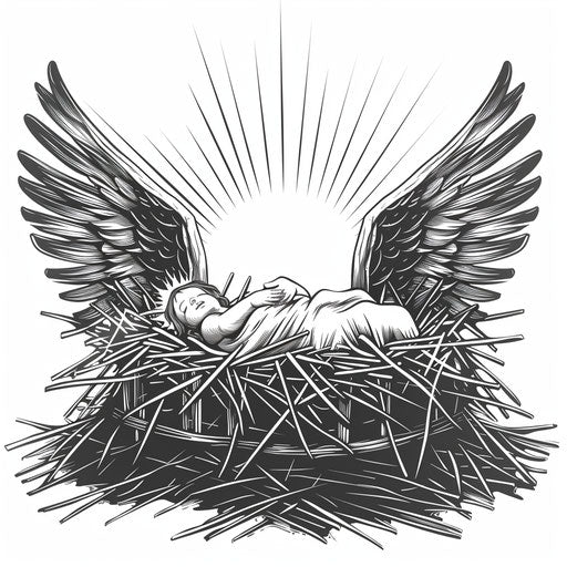 Realistic insect illustration on flat monochrome background