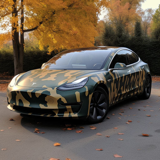 Tesla Model 3 Camouflage