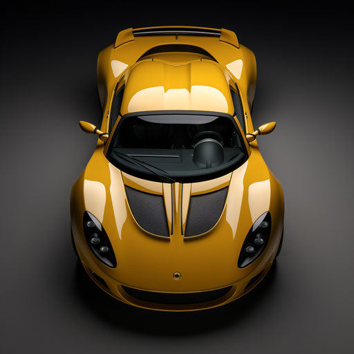 Top view of the classic lotus elise
