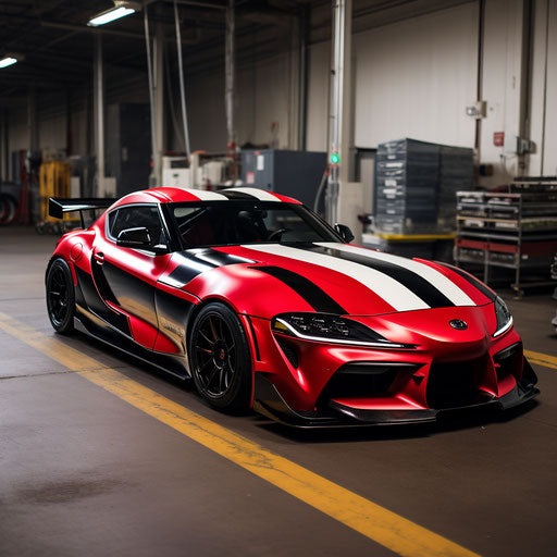 Supra 4 Racing stripes