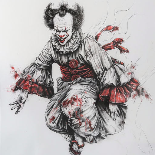 Clown Tattoo Design Pack