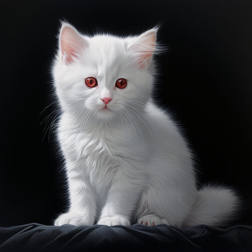 White kitten