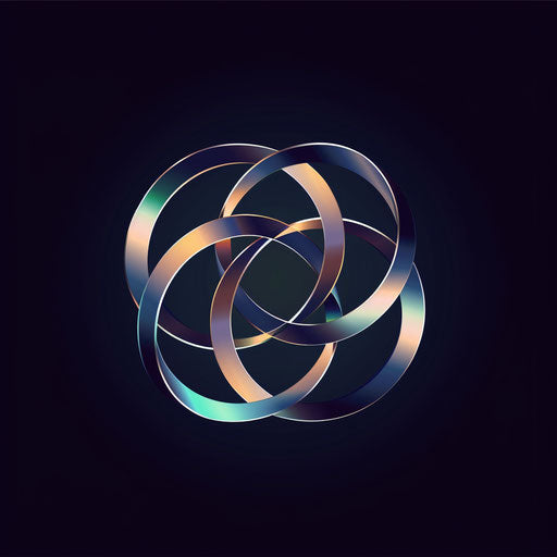 Sleek logo design symbolizing connectivity