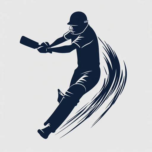 Modern and elegant cricket logo design