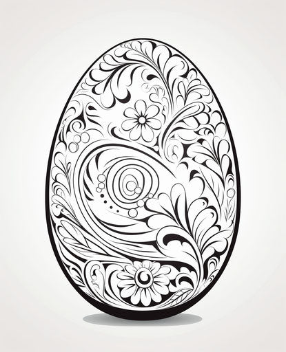 Easter gift, free egg coloring pages, witty and clever cartoons 25:31