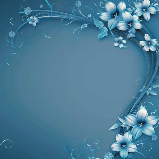 Realistic Happy Anniversary Clipart on Flat Indigo Background